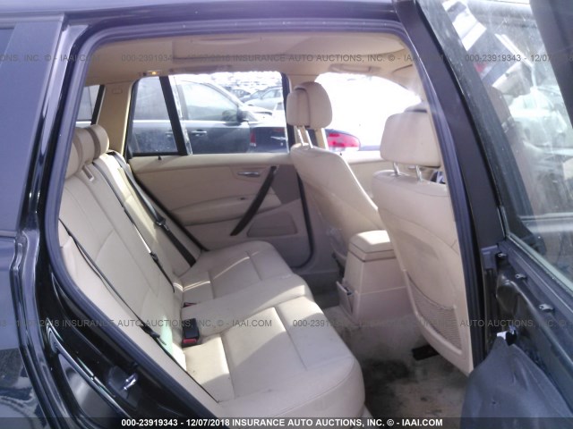 WBXPC9C43AWJ31997 - 2010 BMW X3 XDRIVE30I Qara foto 8