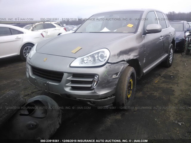 WP1AA29P39LA07371 - 2009 PORSCHE CAYENNE BEIGE photo 2