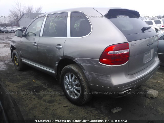 WP1AA29P39LA07371 - 2009 PORSCHE CAYENNE BEIGE photo 3