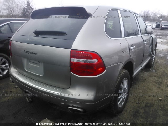 WP1AA29P39LA07371 - 2009 PORSCHE CAYENNE BEIGE photo 4