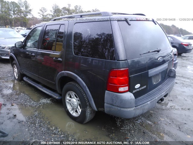 1FMZU62K23UA29814 - 2003 FORD EXPLORER XLS/XLS SPORT GREEN photo 3