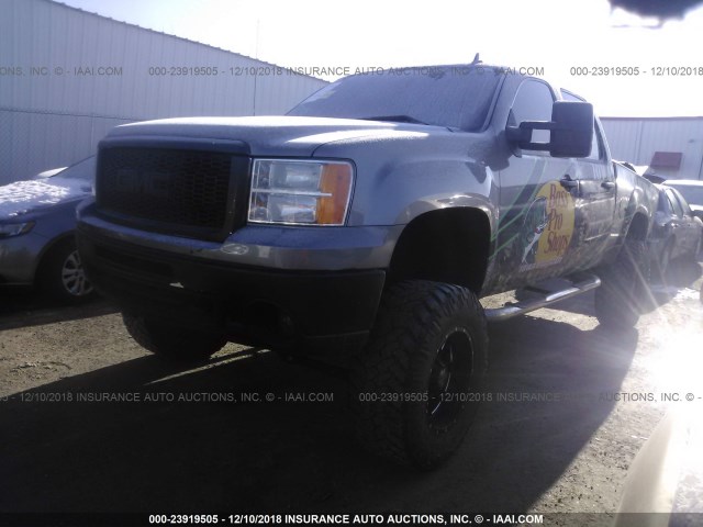 IA043237 - 2013 GMC SIERRA K1500 SLE GRAY photo 2