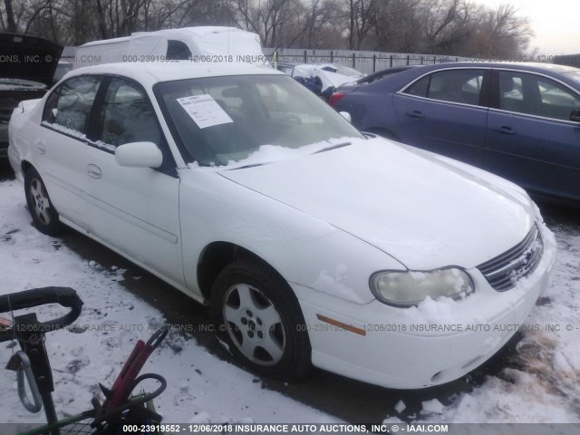 1G1NE52J83M636407 - 2003 CHEVROLET MALIBU LS WHITE photo 1