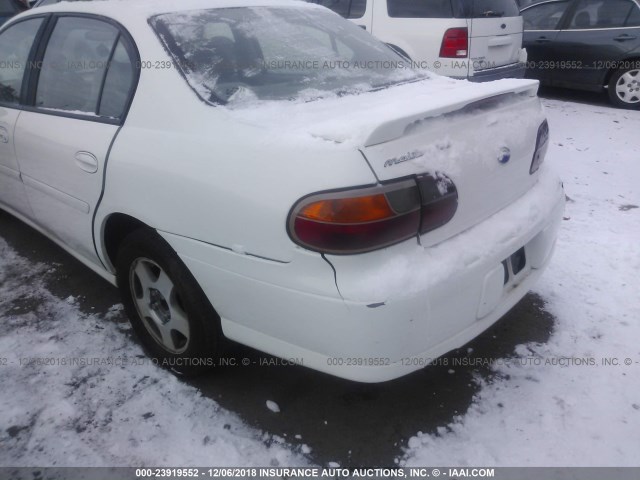 1G1NE52J83M636407 - 2003 CHEVROLET MALIBU LS WHITE photo 6
