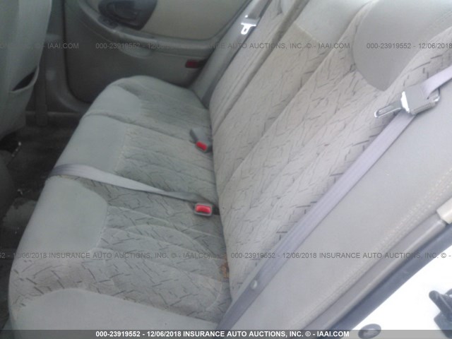 1G1NE52J83M636407 - 2003 CHEVROLET MALIBU LS WHITE photo 8