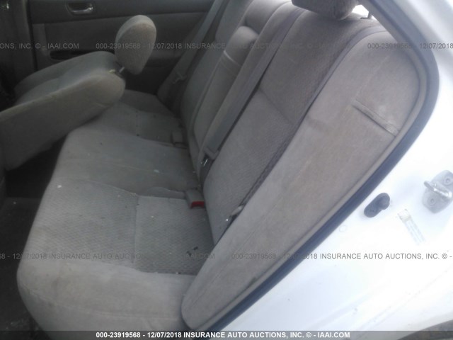 4T1BE32K03U236098 - 2003 TOYOTA CAMRY LE/XLE/SE WHITE photo 8
