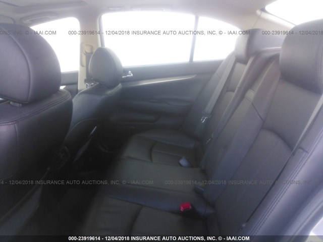 JN1CV6AR8FM520420 - 2015 INFINITI Q40 SILVER photo 8