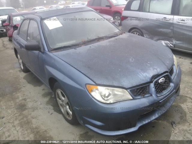 JF1GD61697H508199 - 2007 SUBARU IMPREZA 2.5I BLUE photo 1