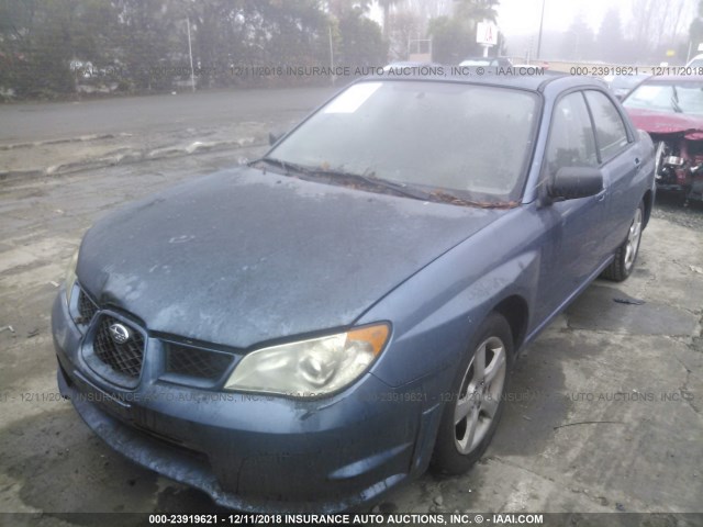 JF1GD61697H508199 - 2007 SUBARU IMPREZA 2.5I BLUE photo 2