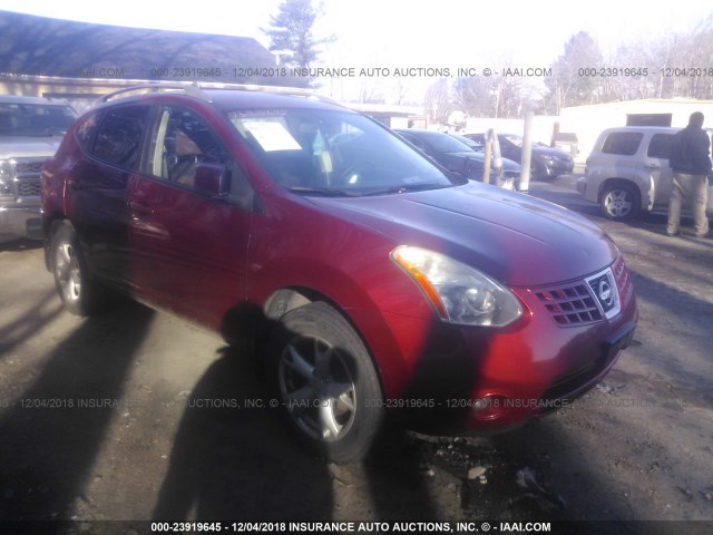 JN8AS58V99W169816 - 2009 NISSAN ROGUE S/SL RED photo 1