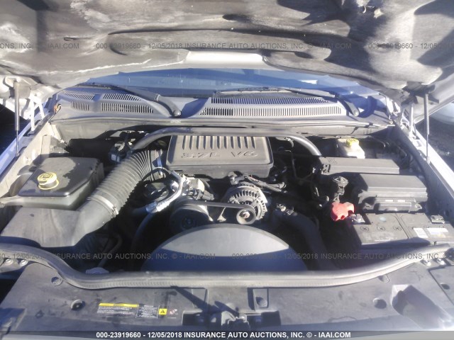 1J8HH48K76C130026 - 2006 JEEP COMMANDER SILVER photo 10