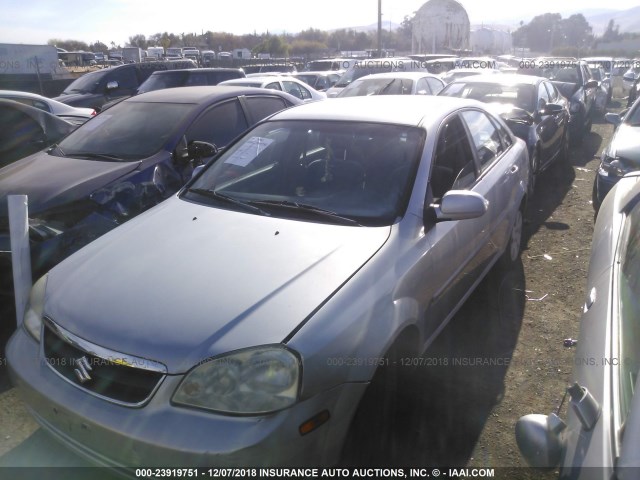 KL5JD56Z76K307762 - 2006 SUZUKI FORENZA SILVER photo 2