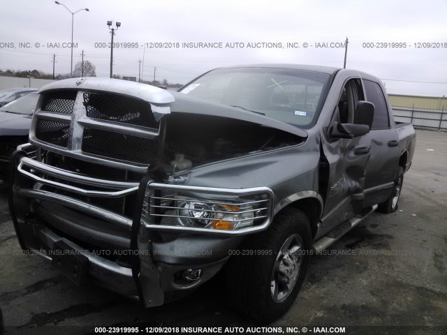 3D7KR28CX5G851353 - 2005 DODGE RAM 2500 ST/SLT GRAY photo 2