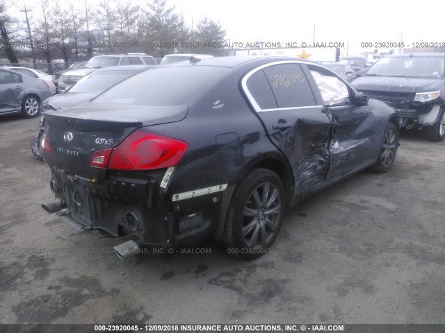 JN1CV6AR7CM670918 - 2012 INFINITI G37 BLACK photo 6