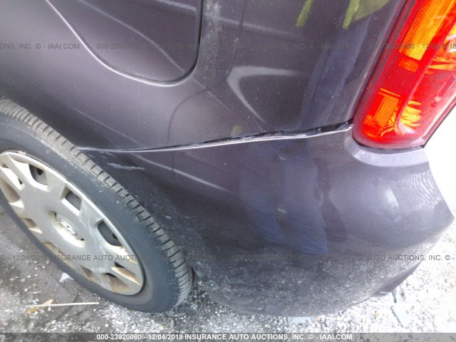 JTLKE50E881006996 - 2008 TOYOTA SCION XB MAROON photo 6