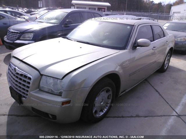 2C3LA53G16H165774 - 2006 CHRYSLER 300 TOURING BEIGE photo 2