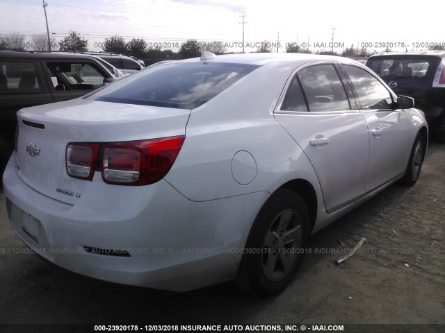 1G11C5SLXEF215916 - 2014 CHEVROLET MALIBU 1LT 白色 照片 4