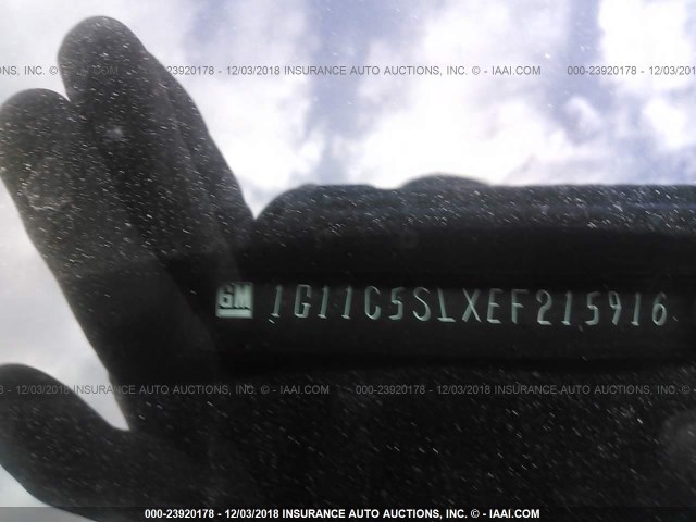 1G11C5SLXEF215916 - 2014 CHEVROLET MALIBU 1LT 白色 照片 9