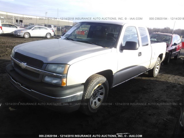 1GCEC19XX5Z293072 - 2005 CHEVROLET SILVERADO C1500 BEIGE photo 2