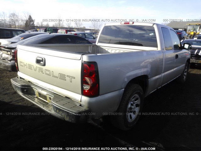 1GCEC19XX5Z293072 - 2005 CHEVROLET SILVERADO C1500 BEIGE photo 4