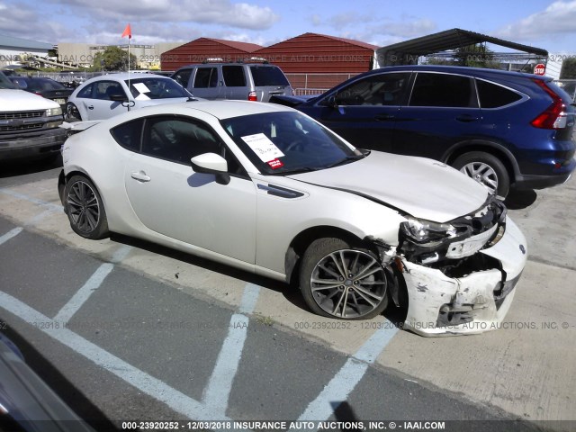 JF1ZCAC18D1606208 - 2013 SUBARU BRZ 2.0 LIMITED WHITE photo 1