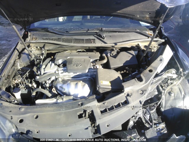4T1BF1FK3FU083698 - 2015 TOYOTA CAMRY LE/XLE/SE/XSE BLACK photo 10