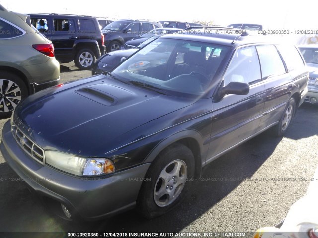 4S3BG6854X6605427 - 1999 SUBARU LEGACY OUTBACK/SSV/LIMITED/30TH BLUE photo 2