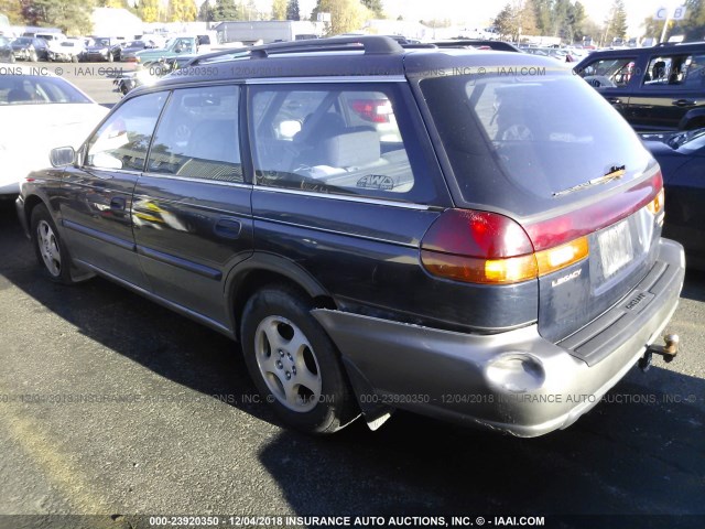 4S3BG6854X6605427 - 1999 SUBARU LEGACY OUTBACK/SSV/LIMITED/30TH BLUE photo 3