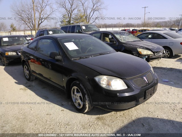 1G2AL15F477200576 - 2007 PONTIAC G5 BLACK photo 1