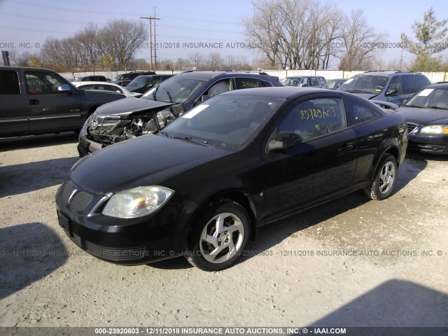 1G2AL15F477200576 - 2007 PONTIAC G5 BLACK photo 2