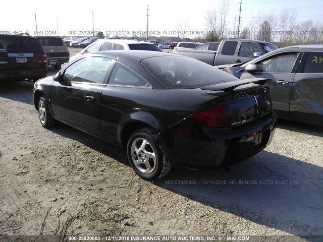 1G2AL15F477200576 - 2007 PONTIAC G5 BLACK photo 3