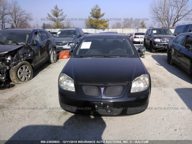 1G2AL15F477200576 - 2007 PONTIAC G5 BLACK photo 6