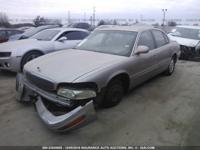 1G4CW52K6W4658118 - 1998 BUICK PARK AVENUE  GOLD photo 2