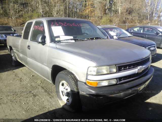 1GCEC19VXYE390735 - 2000 CHEVROLET SILVERADO C1500 GRAY photo 1