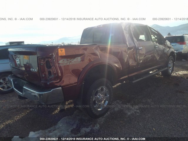 3C6UR5MJ1HG779611 - 2017 RAM 2500 SLT MAROON photo 4