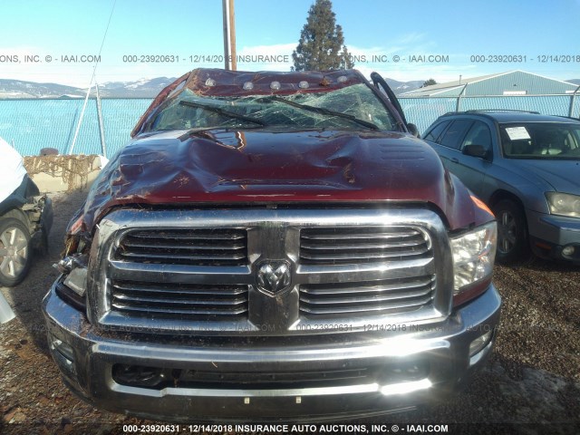 3C6UR5MJ1HG779611 - 2017 RAM 2500 SLT MAROON photo 6