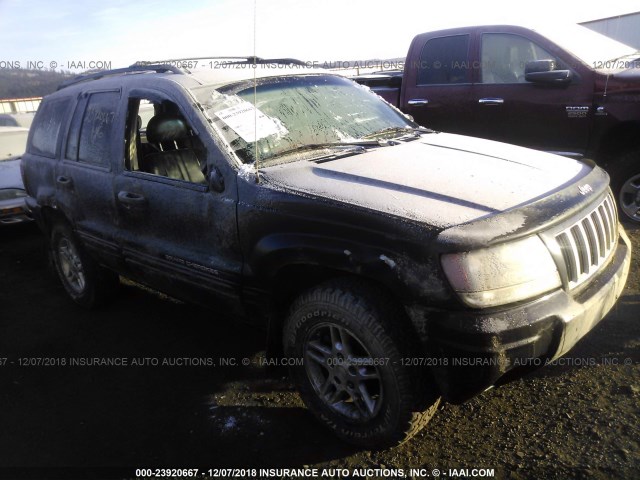1J8GW48N84C262236 - 2004 JEEP GRAND CHEROKEE LAREDO/COLUMBIA/FREEDOM 黑色 照片 1