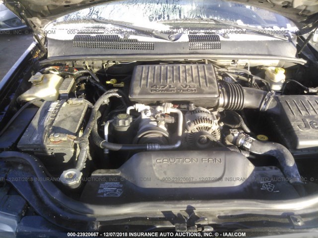 1J8GW48N84C262236 - 2004 JEEP GRAND CHEROKEE LAREDO/COLUMBIA/FREEDOM 黑色 照片 10