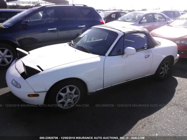 JM1NA3539R0516913 - 1994 MAZDA MX-5 MIATA WHITE photo 2