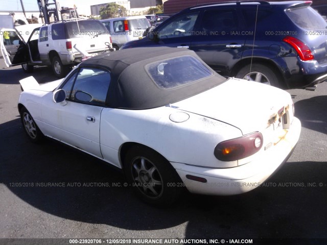 JM1NA3539R0516913 - 1994 MAZDA MX-5 MIATA WHITE photo 3