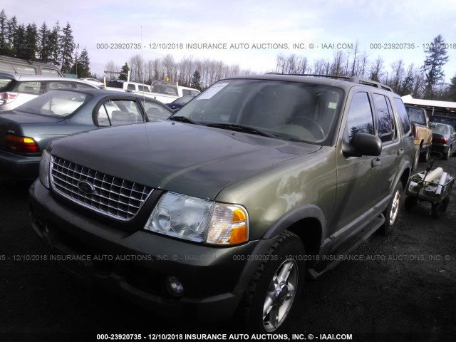 1FMZU73K53ZB28991 - 2003 FORD EXPLORER XLT/XLT SPORT/NBX GREEN photo 2