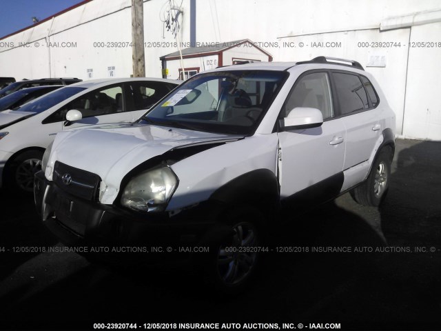 KM8JN72D96U418469 - 2006 HYUNDAI TUCSON GLS/LIMITED 白色 照片 2