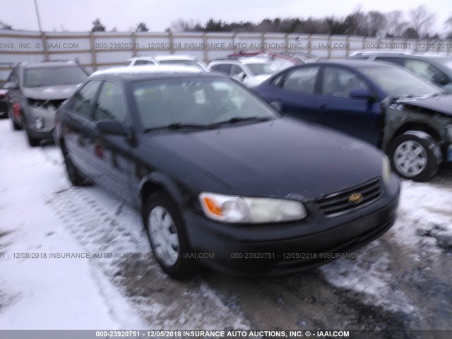 4T1BF22KX1U117236 - 2001 TOYOTA CAMRY LE/XLE BLACK photo 1