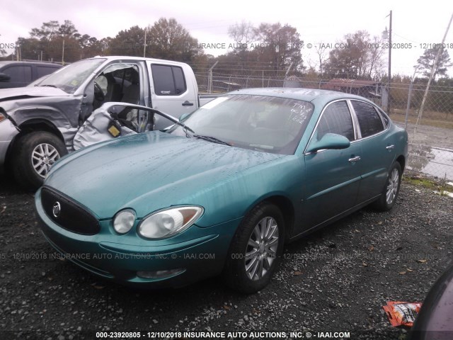 2G4WE587571214650 - 2007 BUICK LACROSSE CXS GREEN photo 2