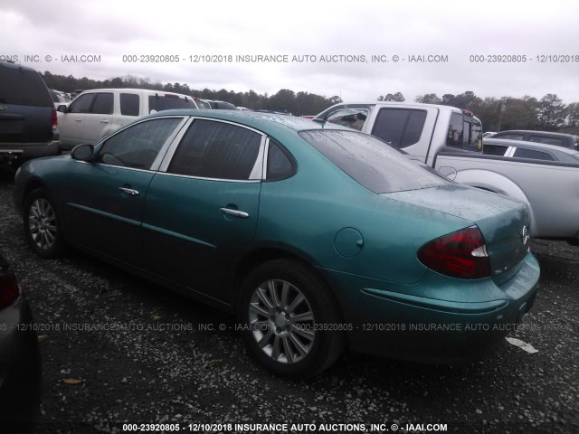 2G4WE587571214650 - 2007 BUICK LACROSSE CXS GREEN photo 3