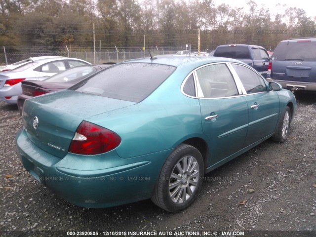 2G4WE587571214650 - 2007 BUICK LACROSSE CXS GREEN photo 4