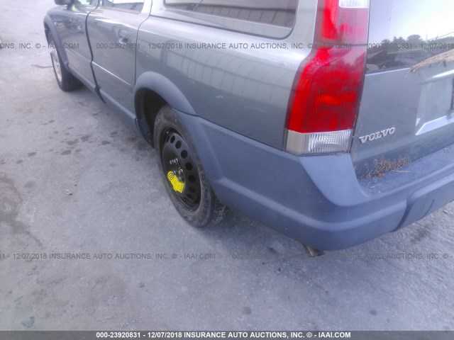 YV1SZ59H431100938 - 2003 VOLVO XC70 GREEN photo 6