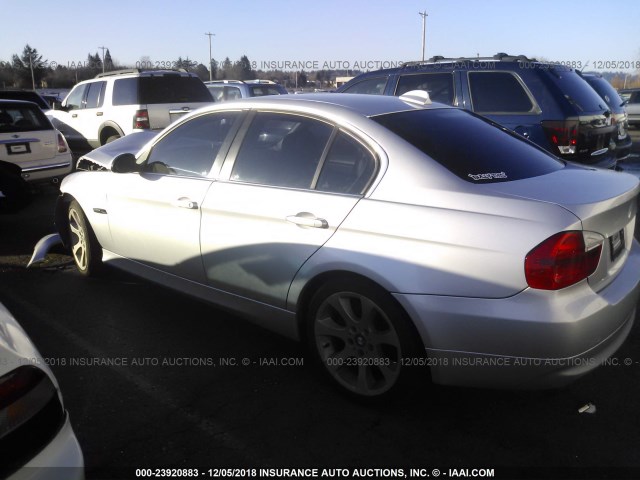 WBAVB33536AZ85502 - 2006 BMW 330 I SILVER photo 3