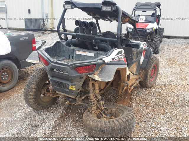 4XAVBA878FB940008 - 2015 POLARIS RZR S 900 WHITE photo 4