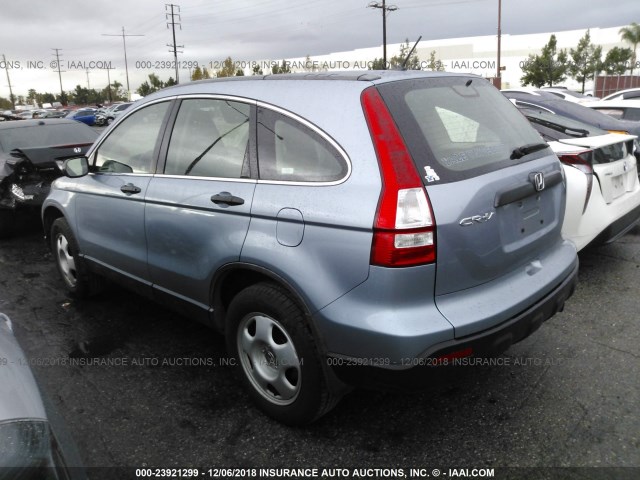 JHLRE38398C024254 - 2008 HONDA CR-V LX SILVER photo 3